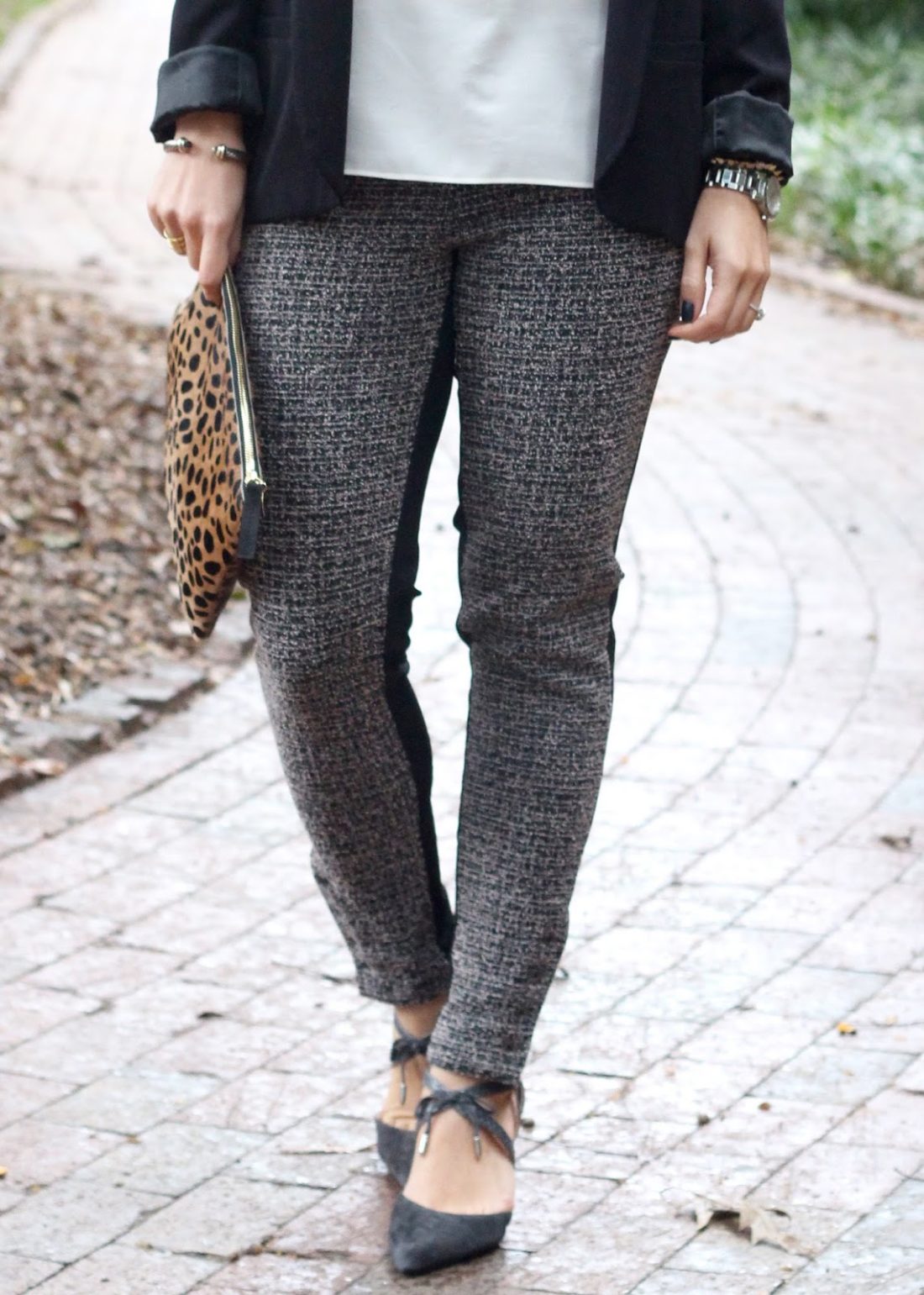 Tweed Leggings (That You Can Wear to Work!) - Medicine & Manicures