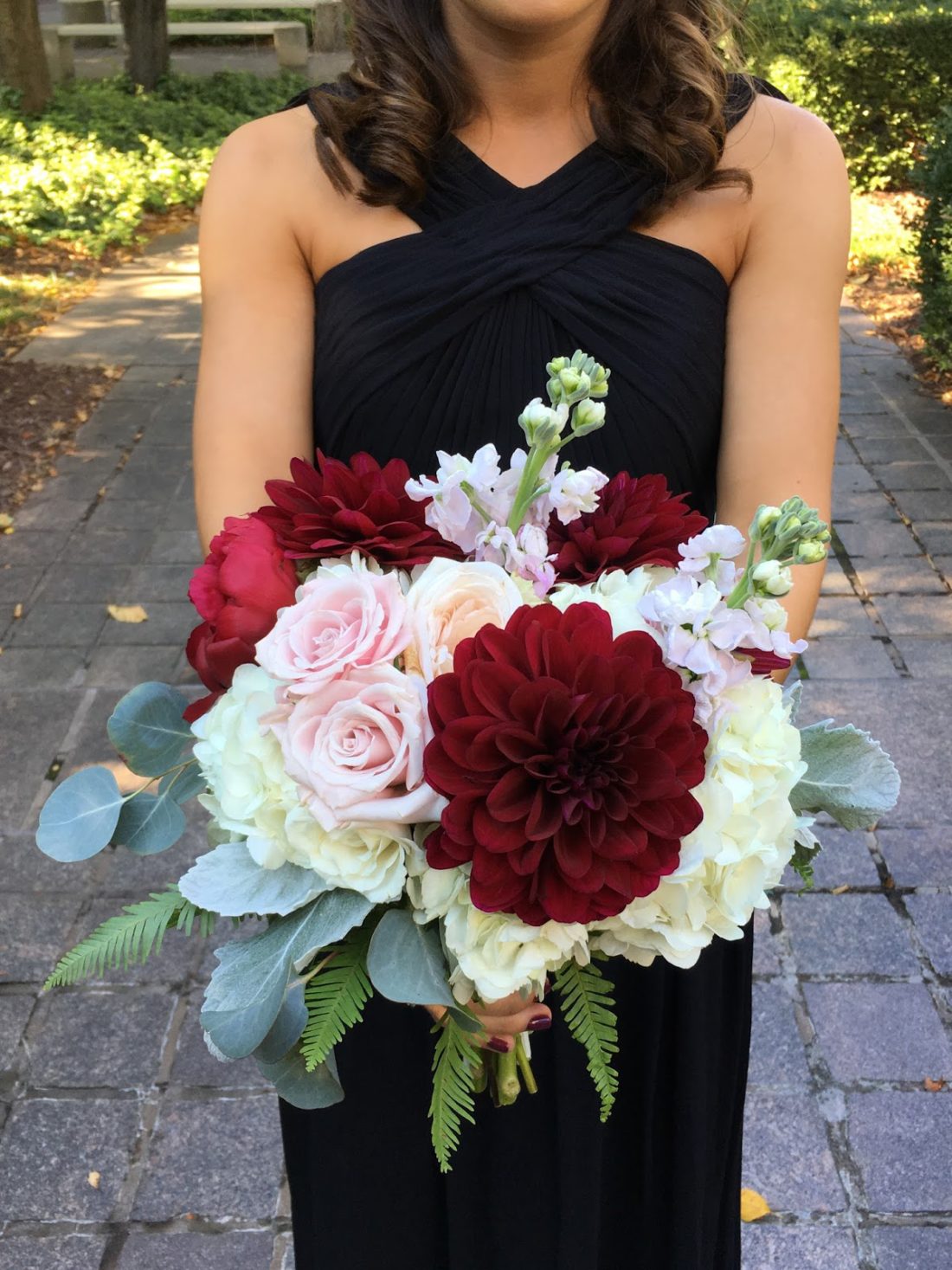 fall bridesmaid bouquet