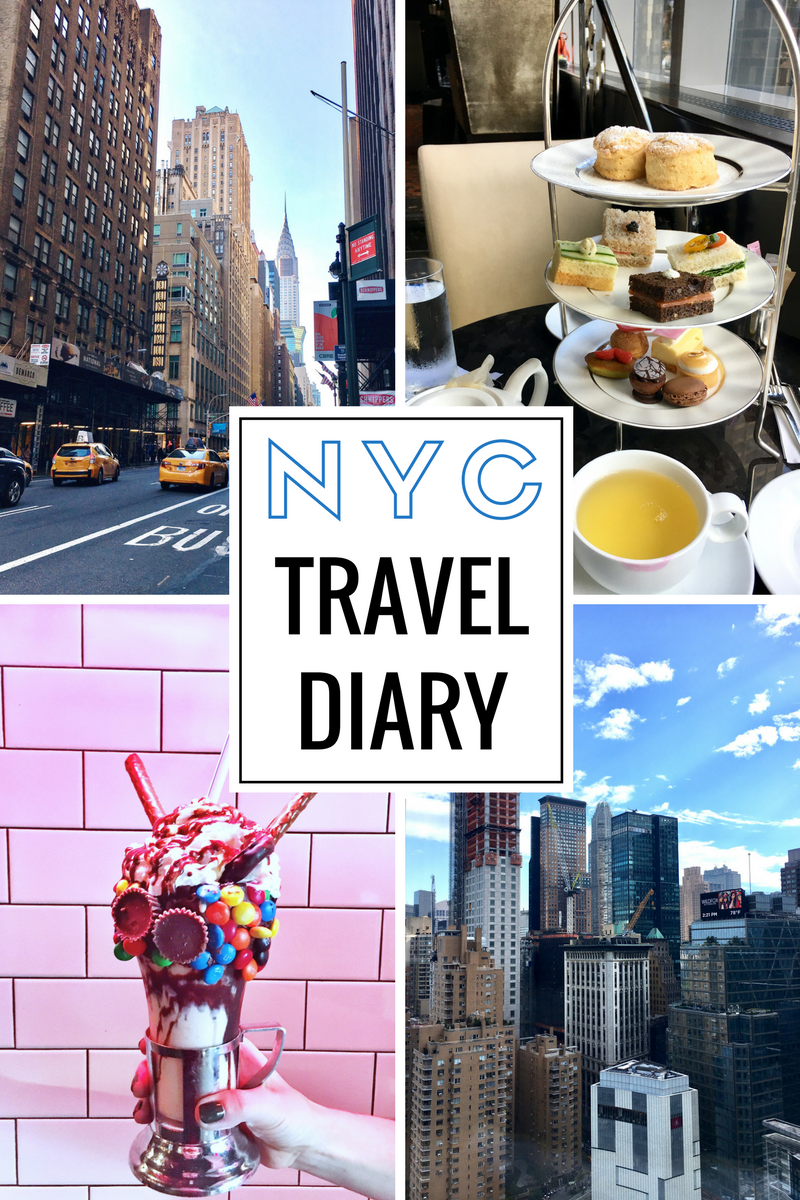 new york city travel diary