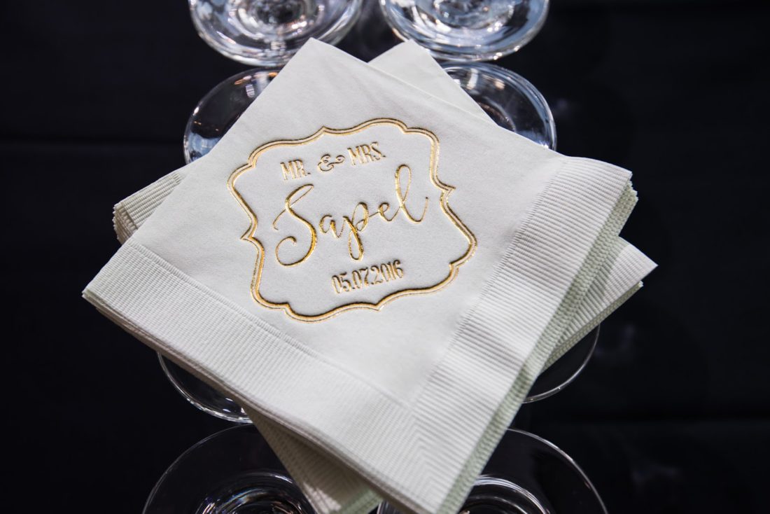 wedding cocktail napkins