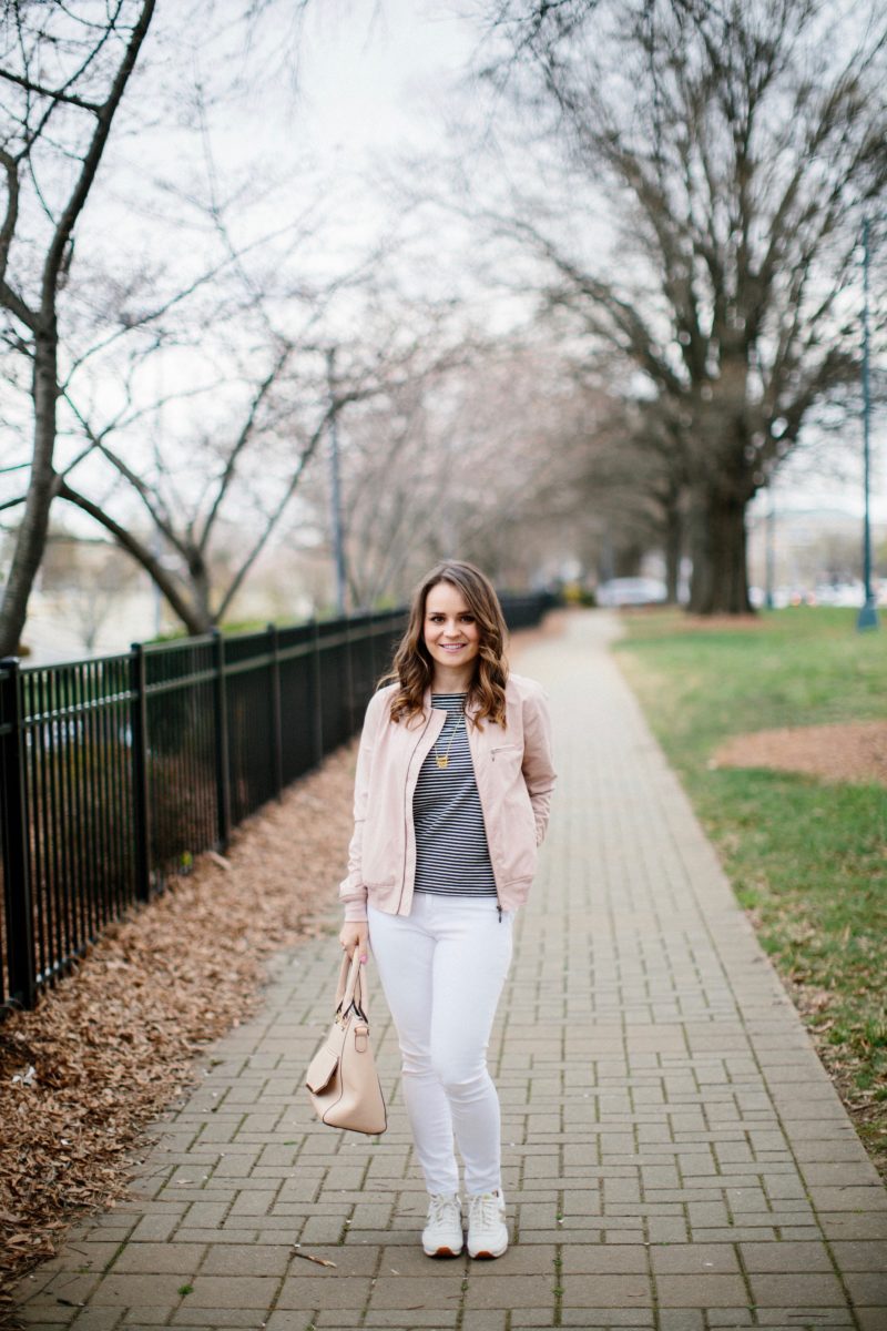 casual spring outfit, charlotte blogger