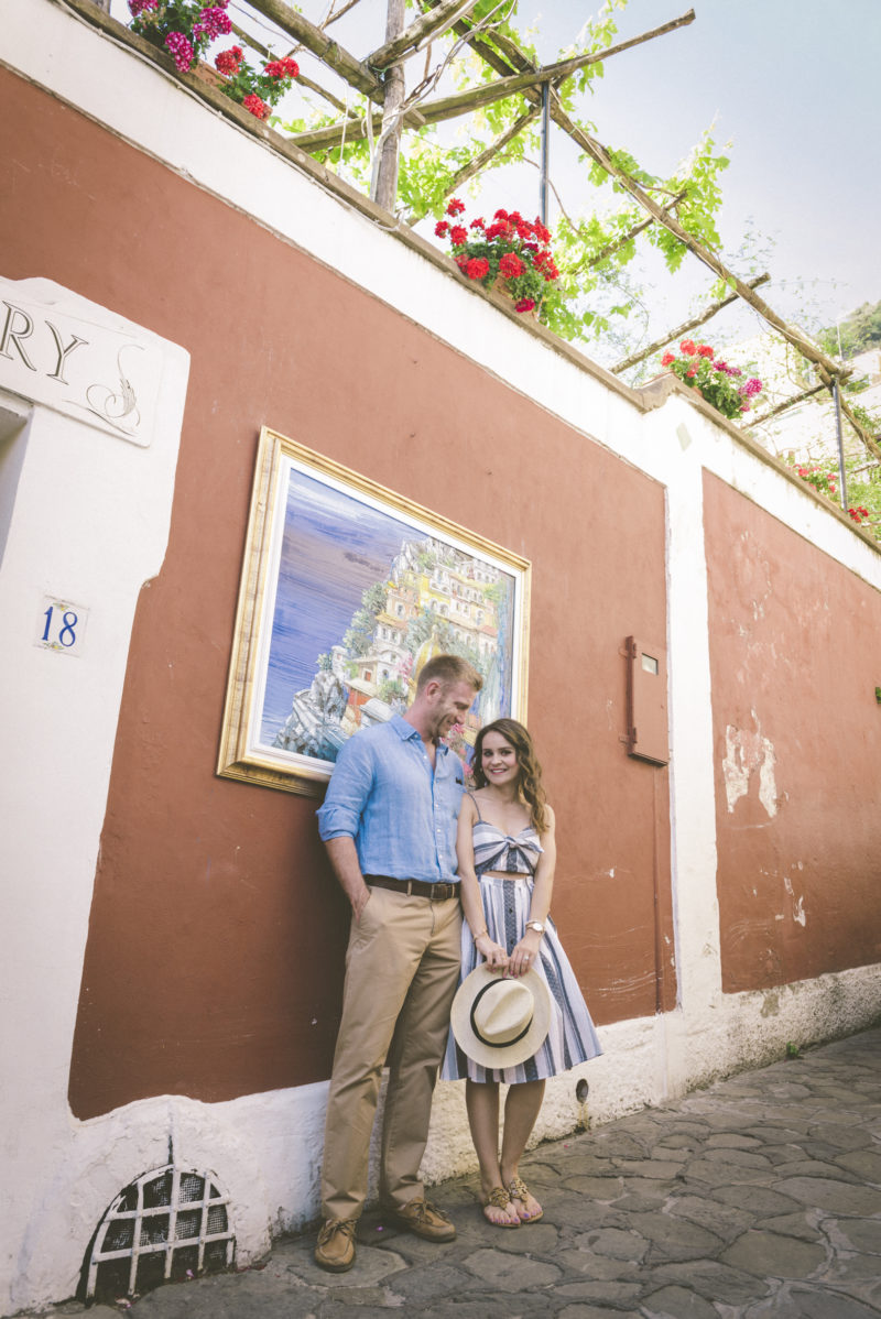 positano engagement shoot, positano anniversary shoot