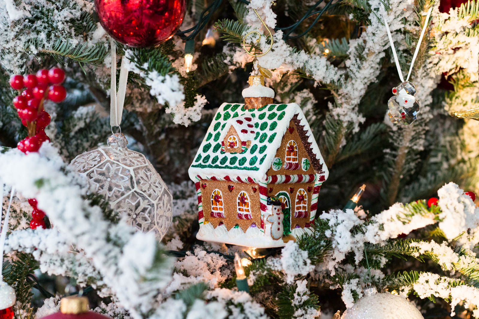 christopher radko gingerbread house ornament