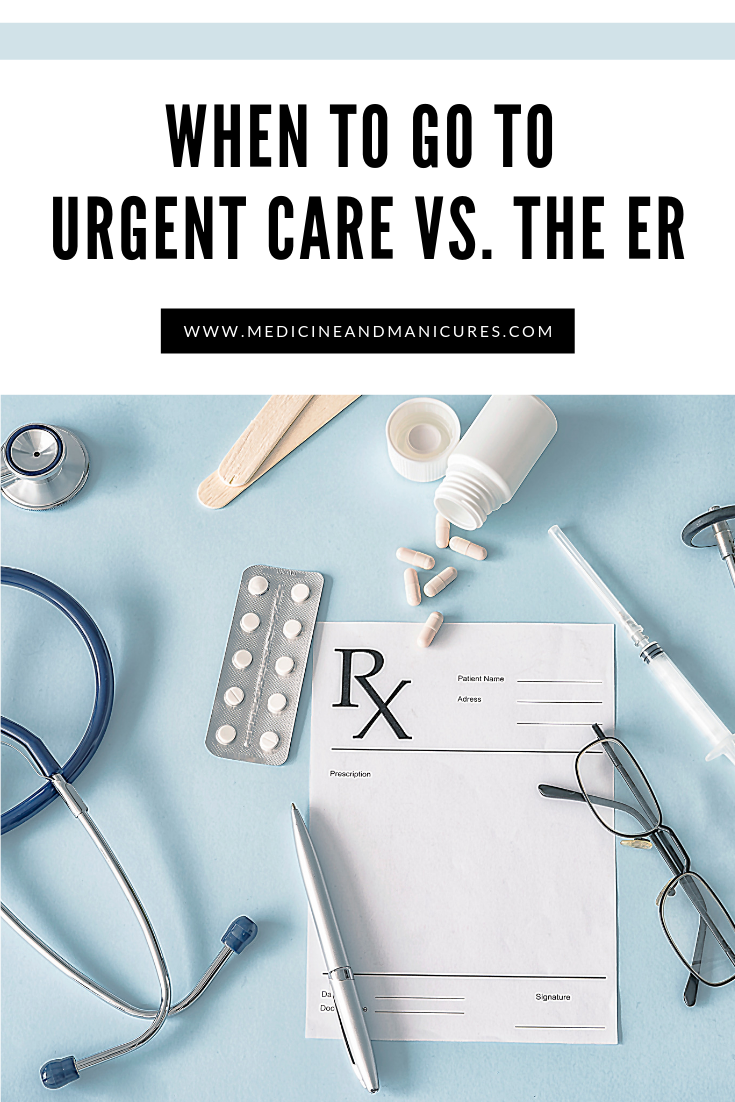 urgent care vs. er