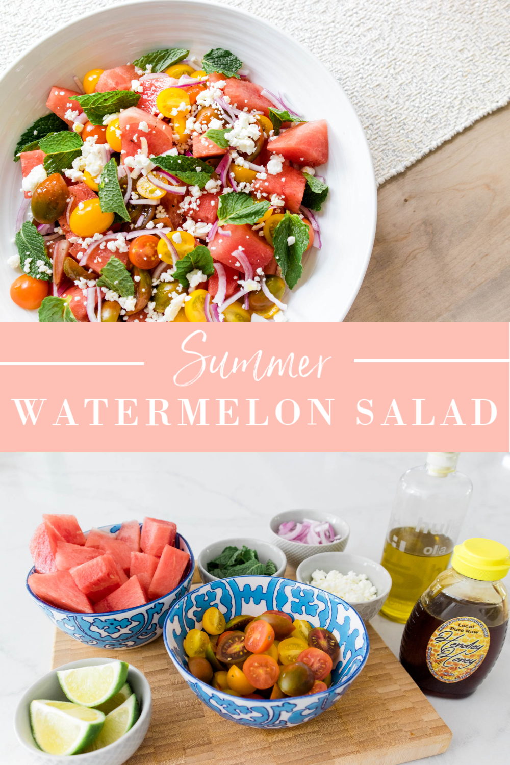 summer watermelon salad