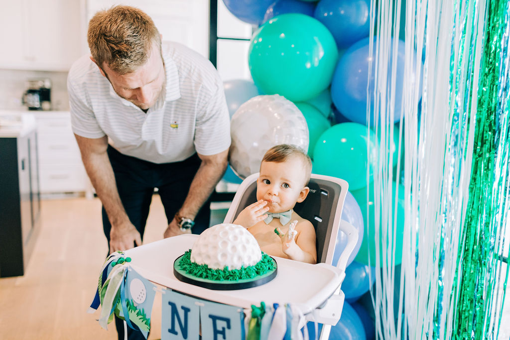 golf first birthday party