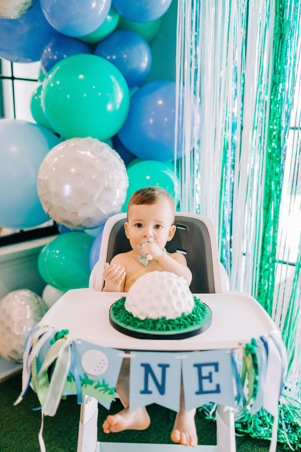 Porter's Hole-In-One First Birthday Party - Medicine & Manicures