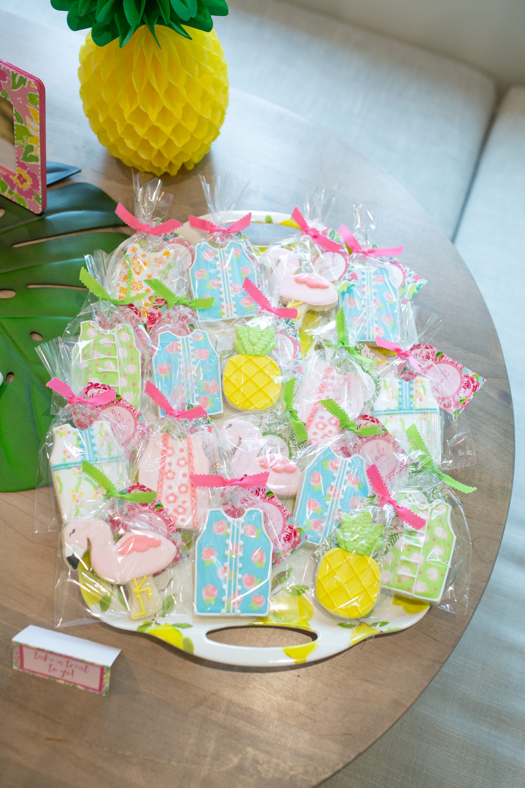 Lilly Pulitzer cookies