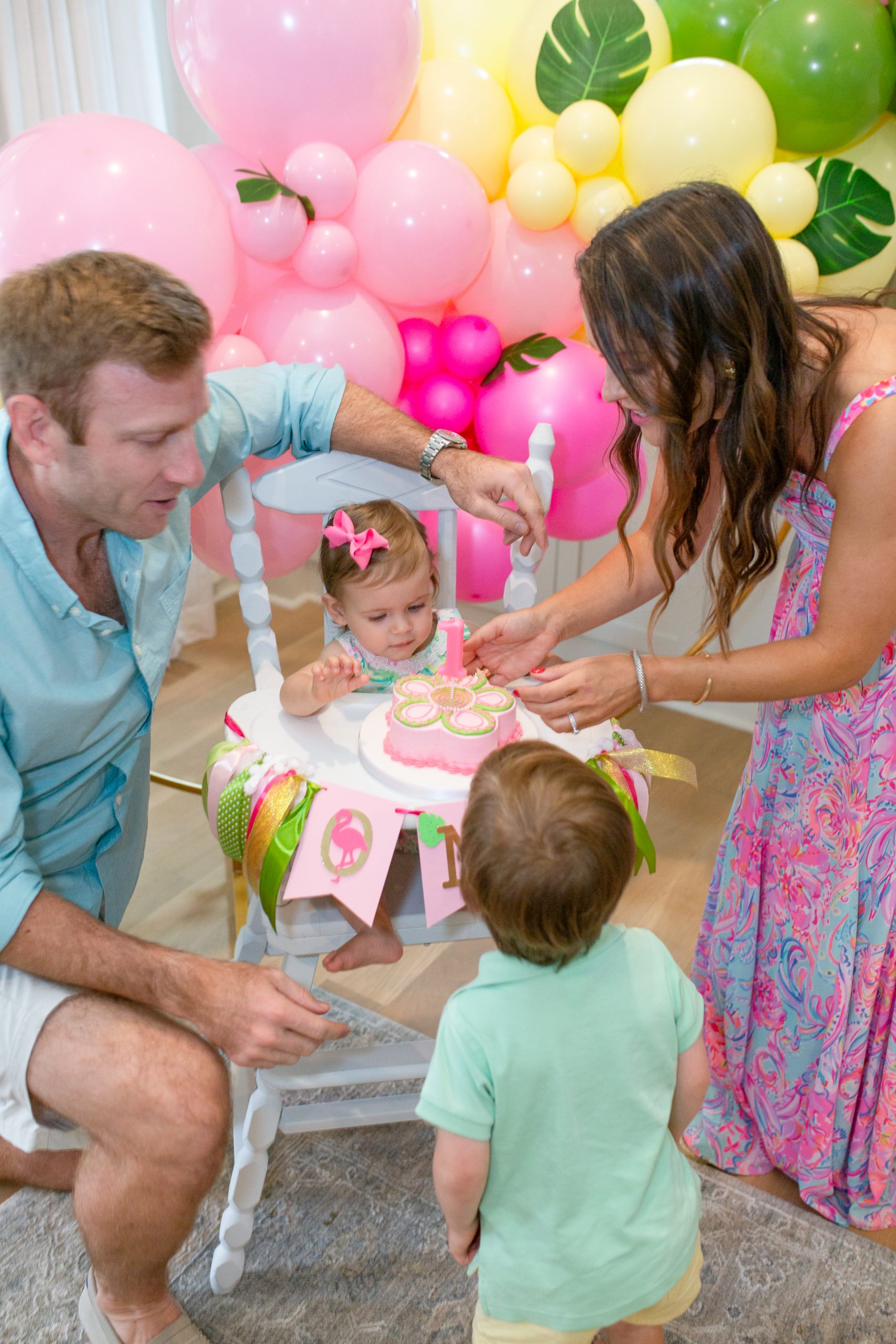 Lilly Pulitzer birthday party