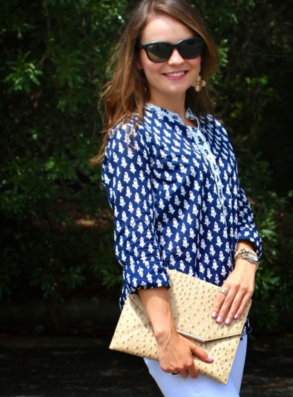 Blue & White