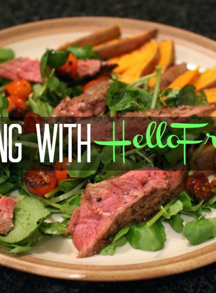 Cooking with Hello Fresh