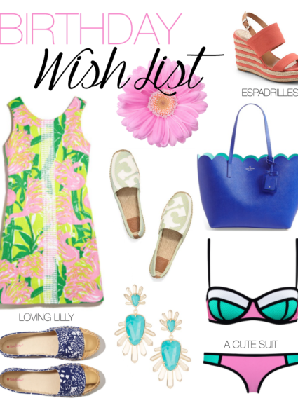 Birthday Wish List