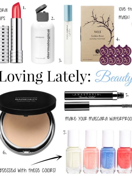 Current Beauty Favorites