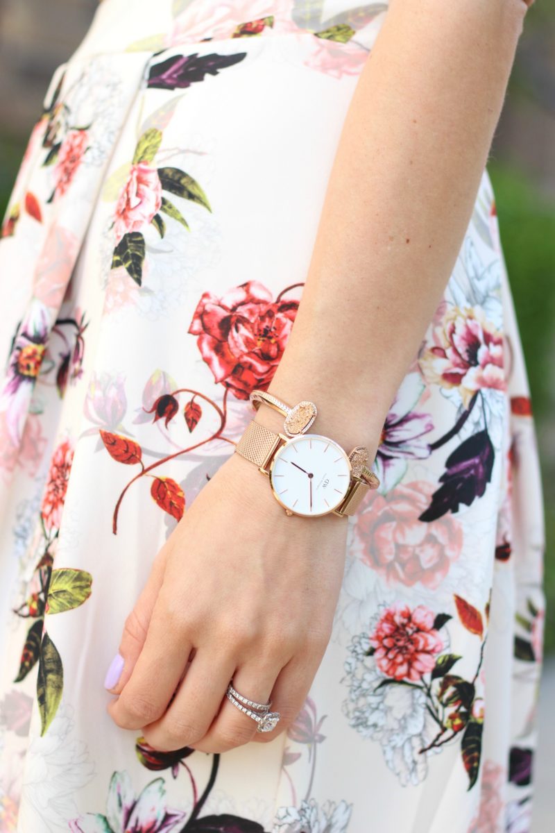 daniel wellington petite melrose watch