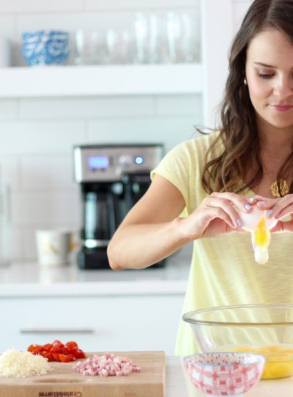 Easy Breakfast: Scrambled Egg Muffins