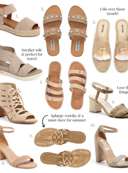 Top 10 Neutral Shoes for Summer