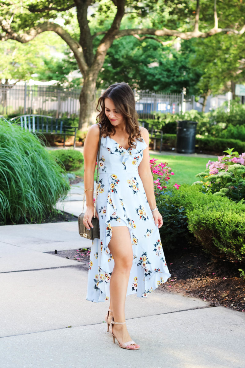 Socialite romper maxi dress