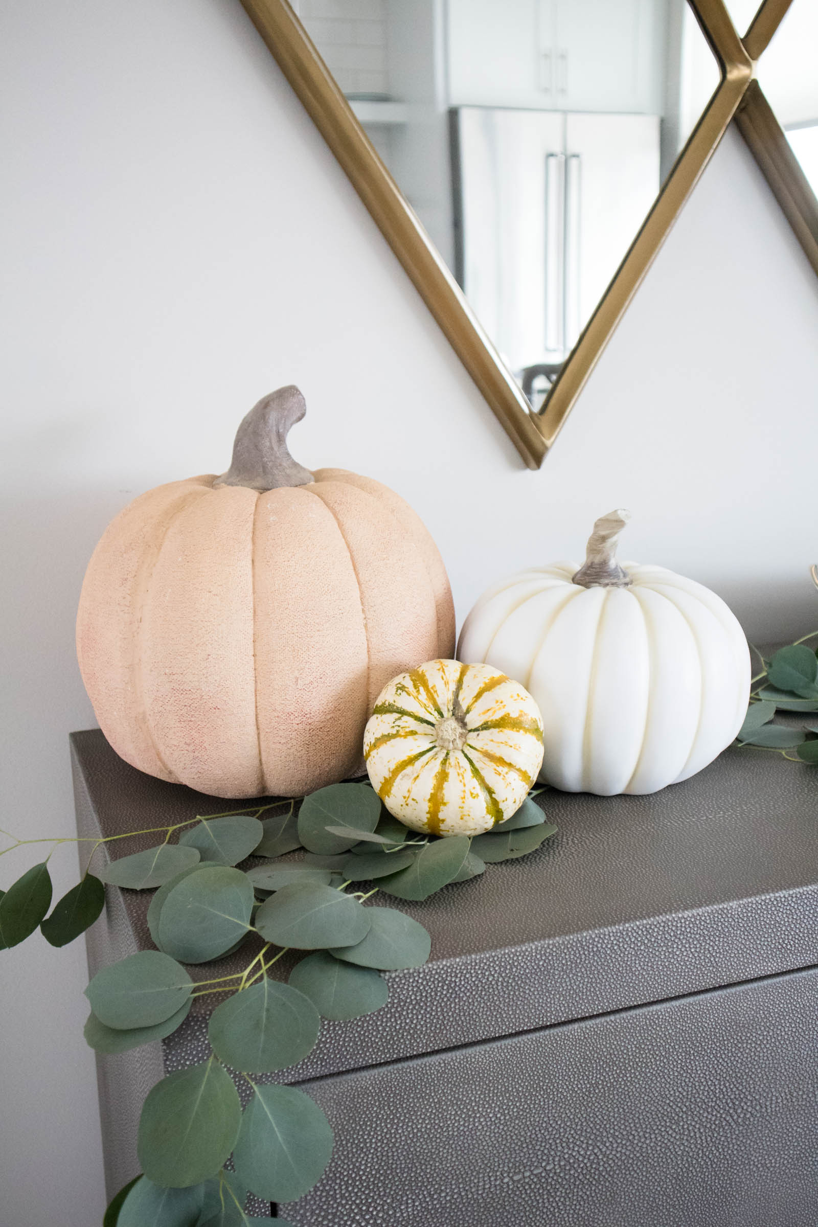 fall home decor, pumpkin decor