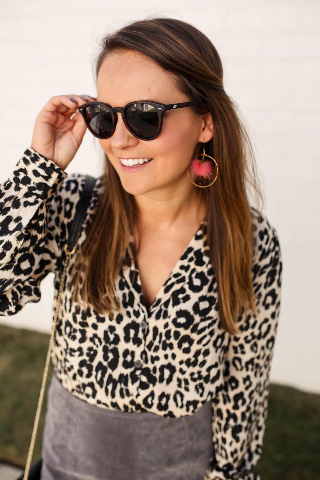Leopard Print Top for Fall - Medicine & Manicures