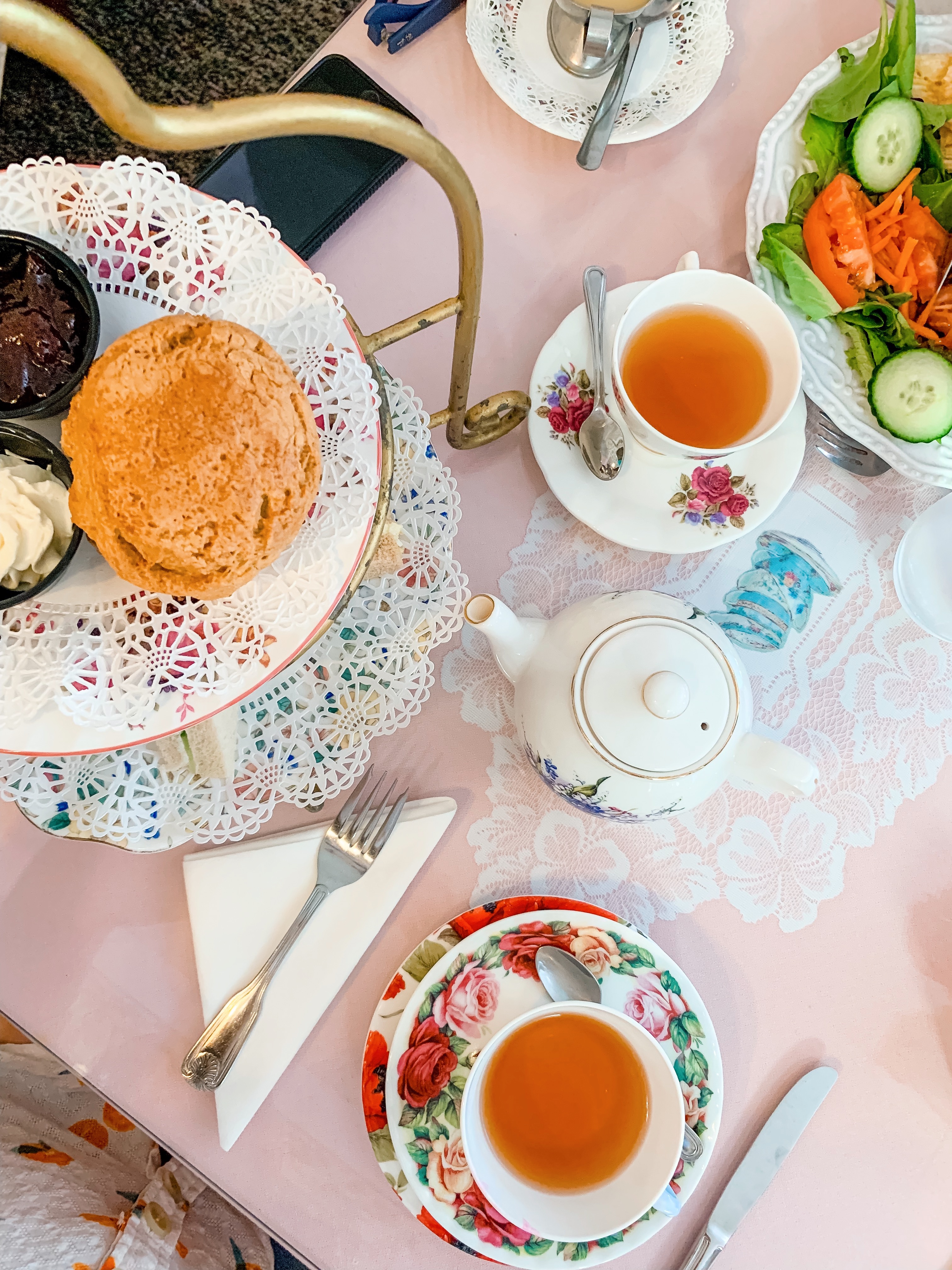 brambles tea room Naples