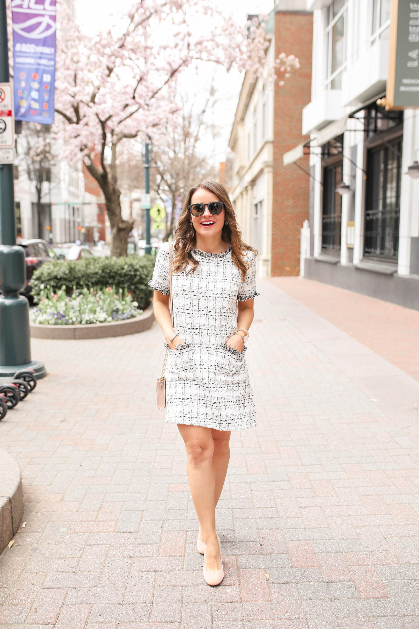 Tweed Shift Dress Under $15 - Medicine & Manicures