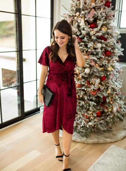 Holiday Maternity Dresses Under $100