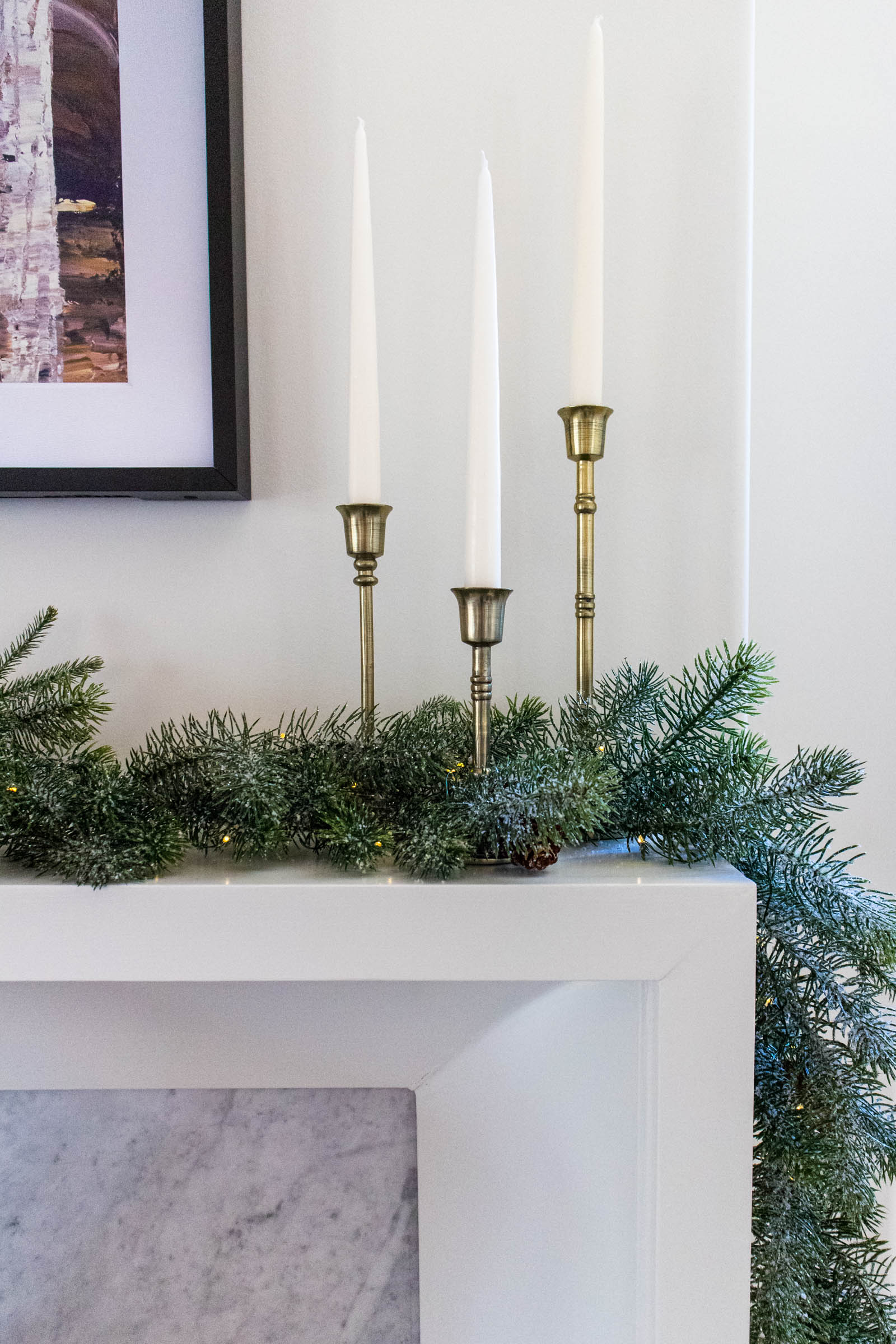 brass candle holders