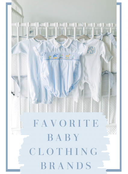 Favorite Baby Clothing Brands