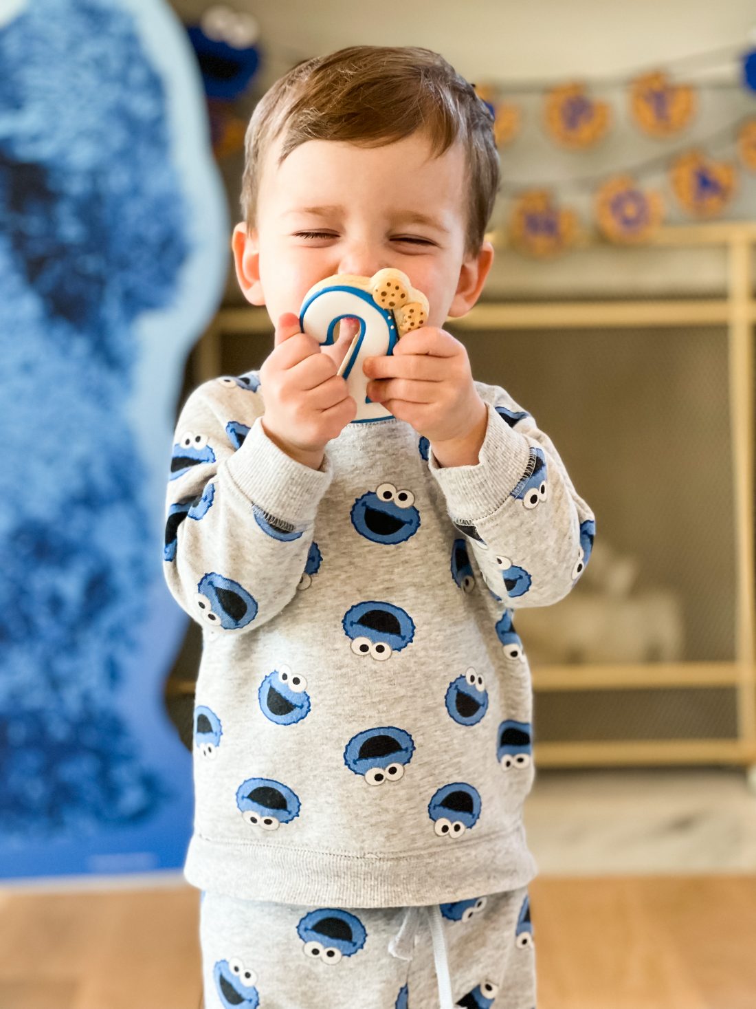 Cookie Monster birthday party